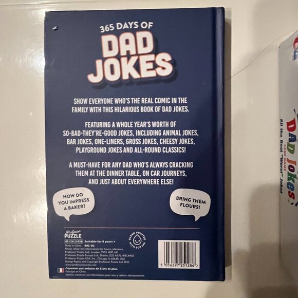 Dad Jokes - Book (365 Days of Dad Jokes) & Dad Joke Card Game! (new/hg/x) - Picture 6 of 11